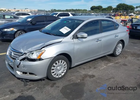 2015 Nissan Sentra Fe+ S/S/Sl/Sr/Sv from USA, damaged, VIN 3N1AB7AP8FY227893